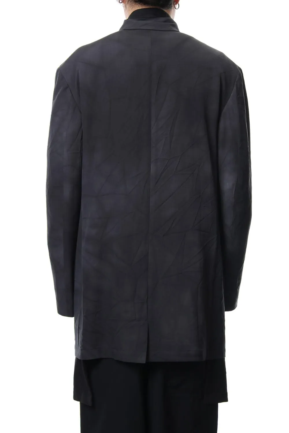 2 layer double jacket face embroidery
