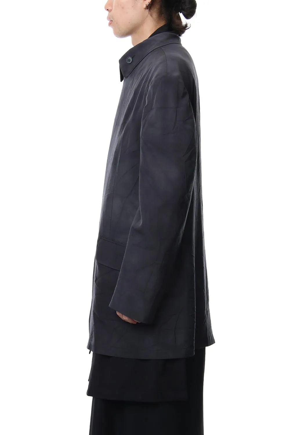 2 layer double jacket face embroidery