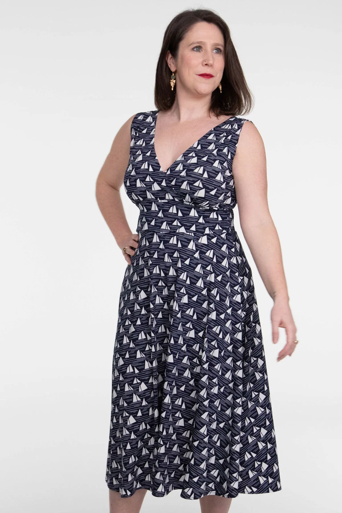 Abigail Dress - Smooth Sailing FINAL SALE