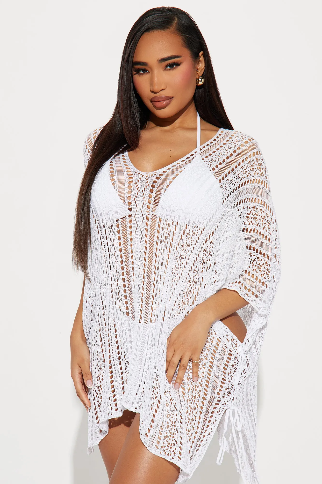 Althea Swim Cover Up - White