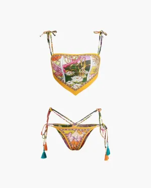 Amaril – Tropical style – Floral bikini set