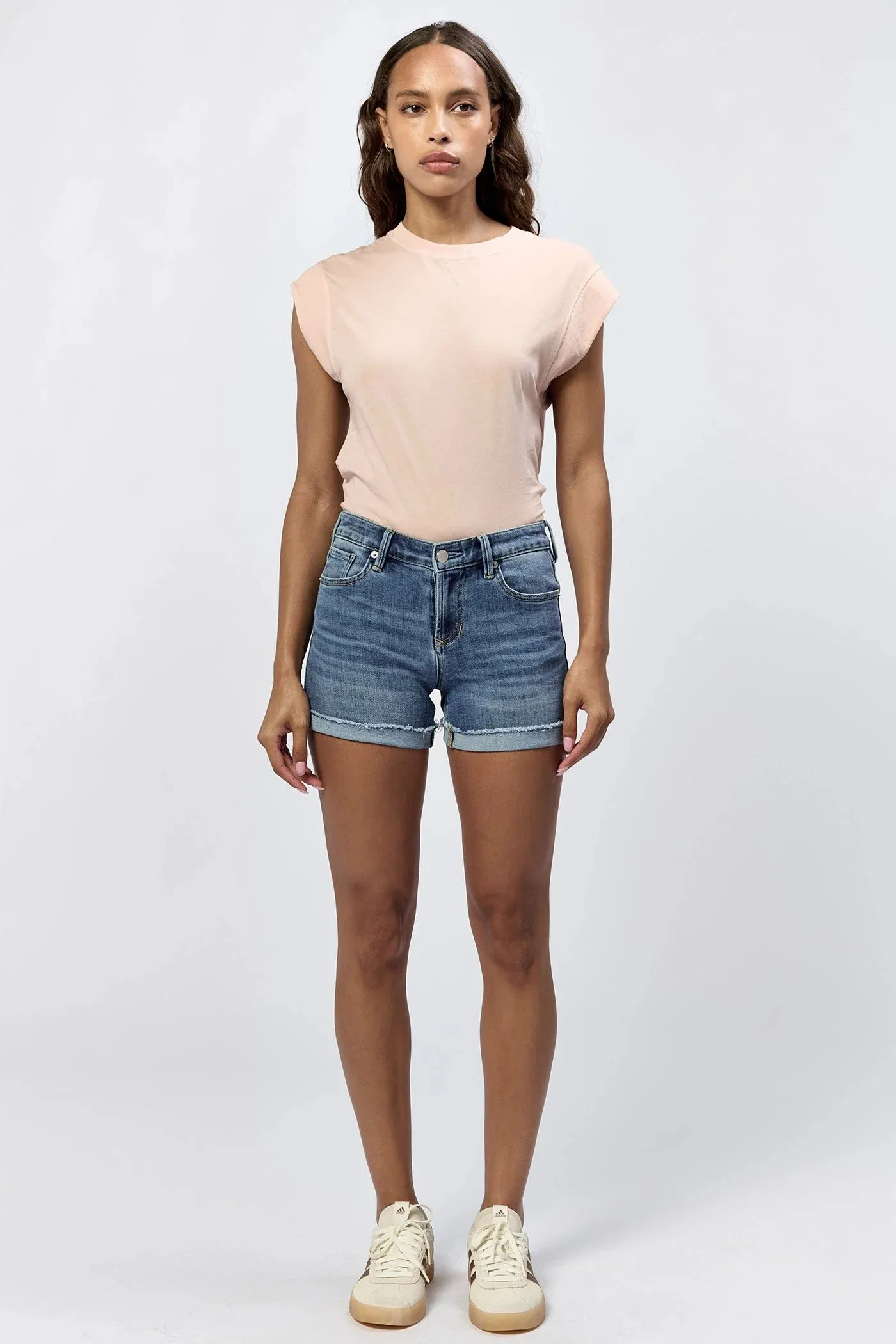 AVA BLOOMTONE DENIM SHORT