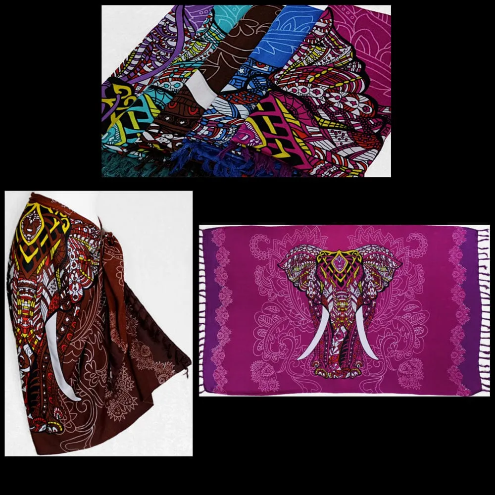 Awesome Elephant Sarong