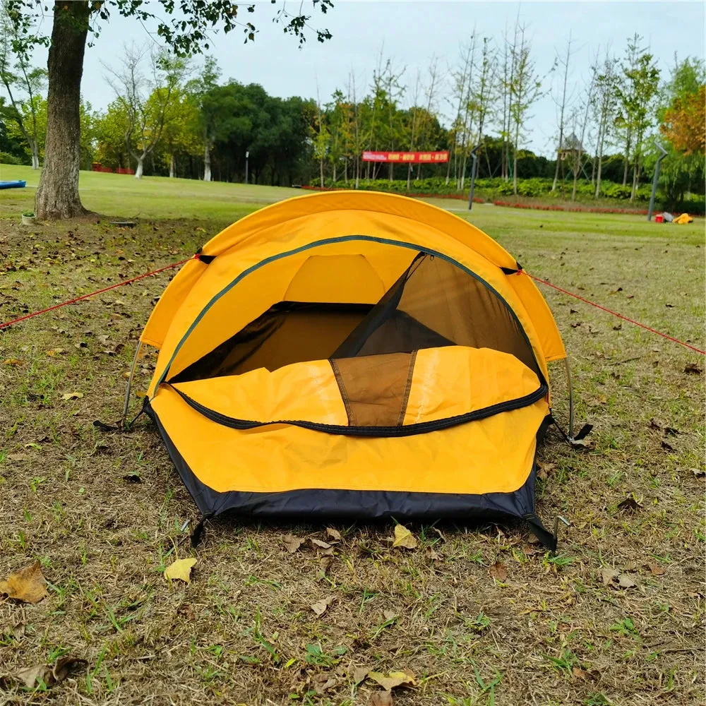 Backpacking Tent Outdoor Camping Sleeping Bag Tent Lightweight Single Person Tent