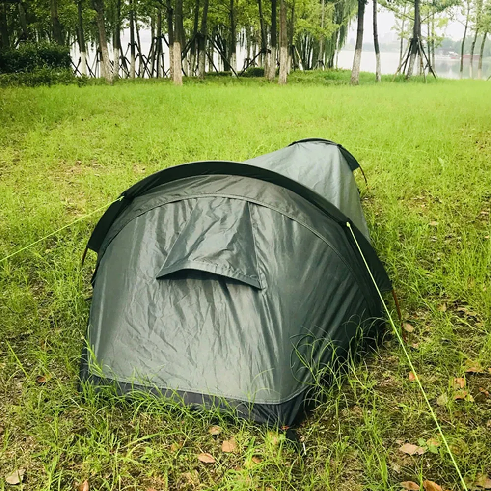 Backpacking Tent Outdoor Camping Sleeping Bag Tent Lightweight Single Person Tent