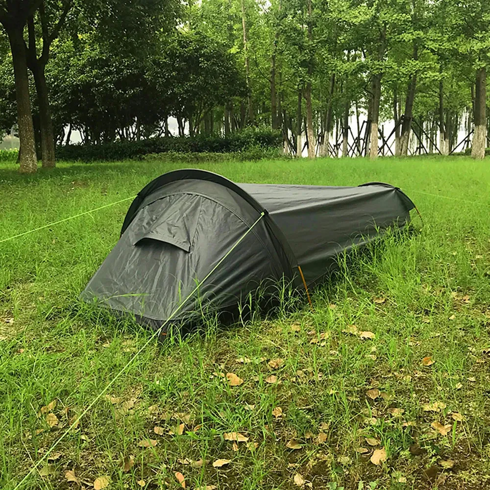 Backpacking Tent Outdoor Camping Sleeping Bag Tent Lightweight Single Person Tent
