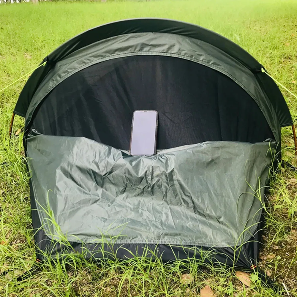 Backpacking Tent Outdoor Camping Sleeping Bag Tent Lightweight Single Person Tent
