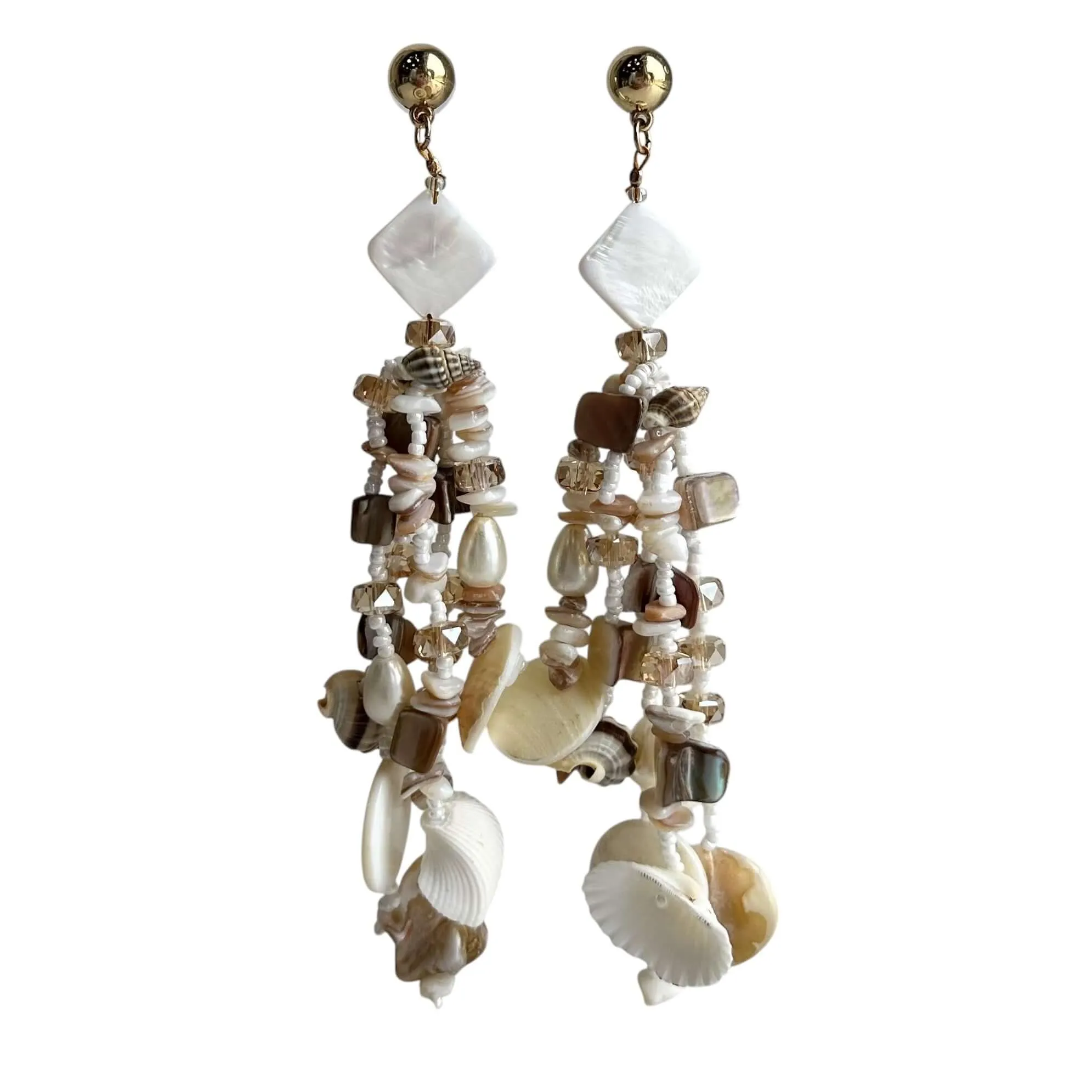 Beach Vibe Shell Earrings