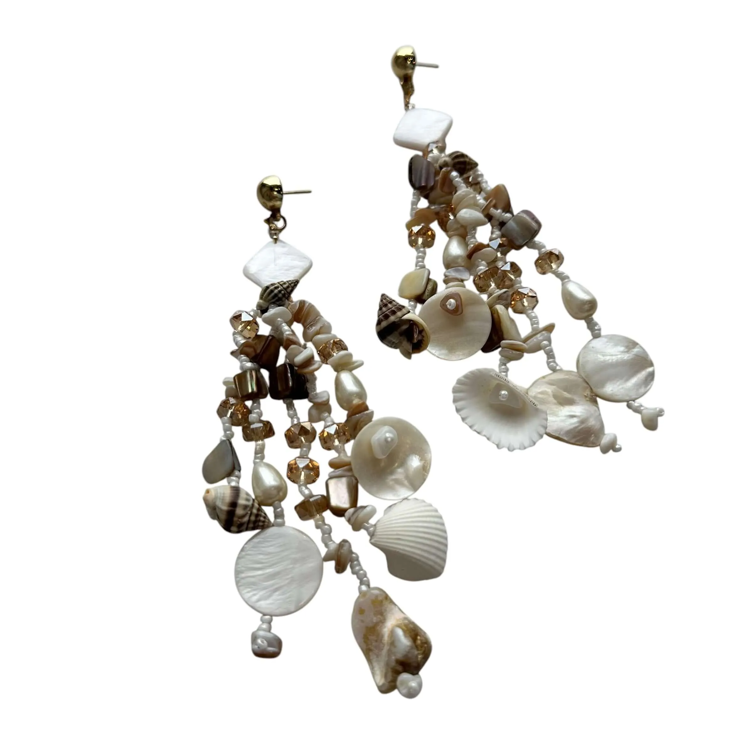 Beach Vibe Shell Earrings