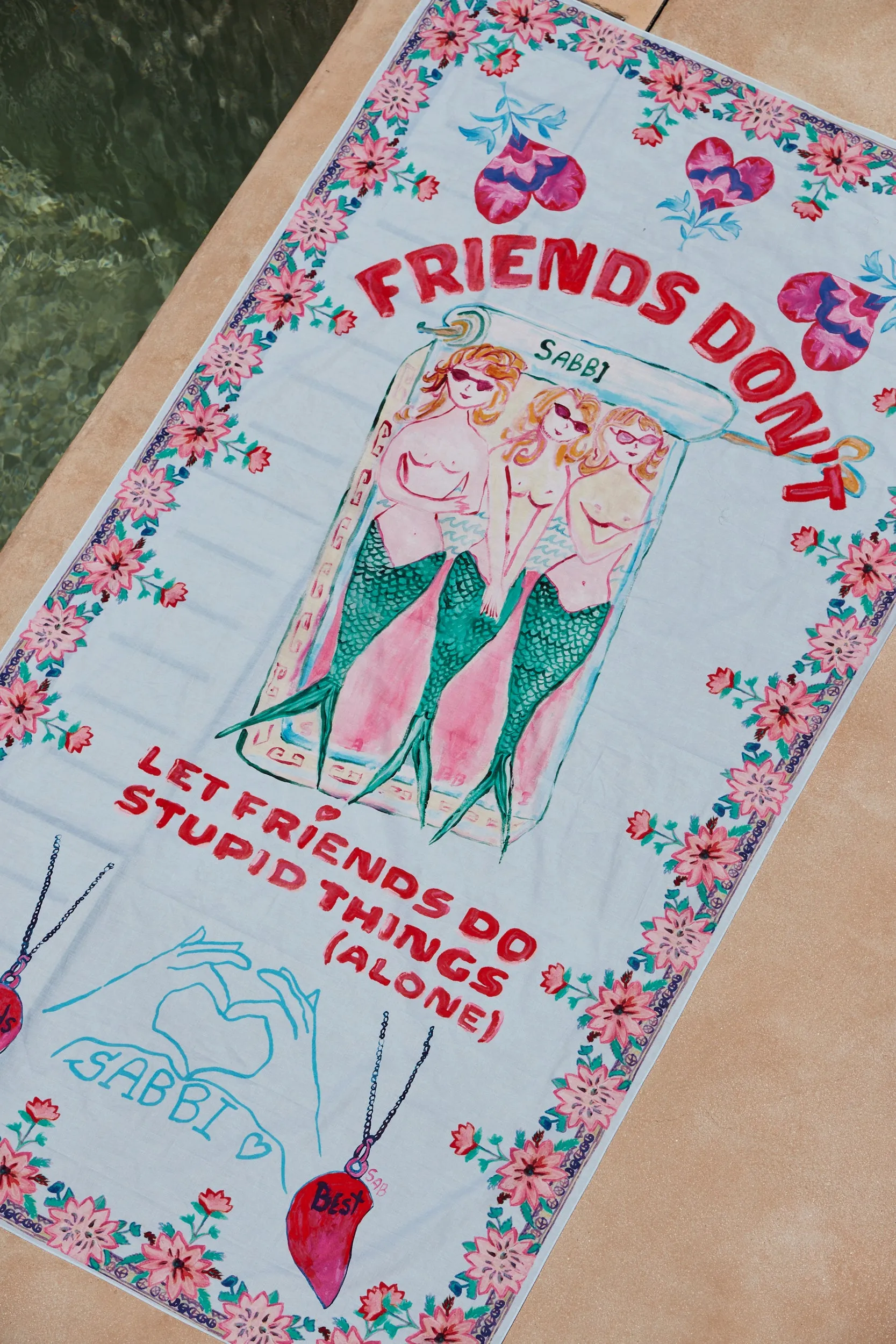 Besties Sarong - Blue