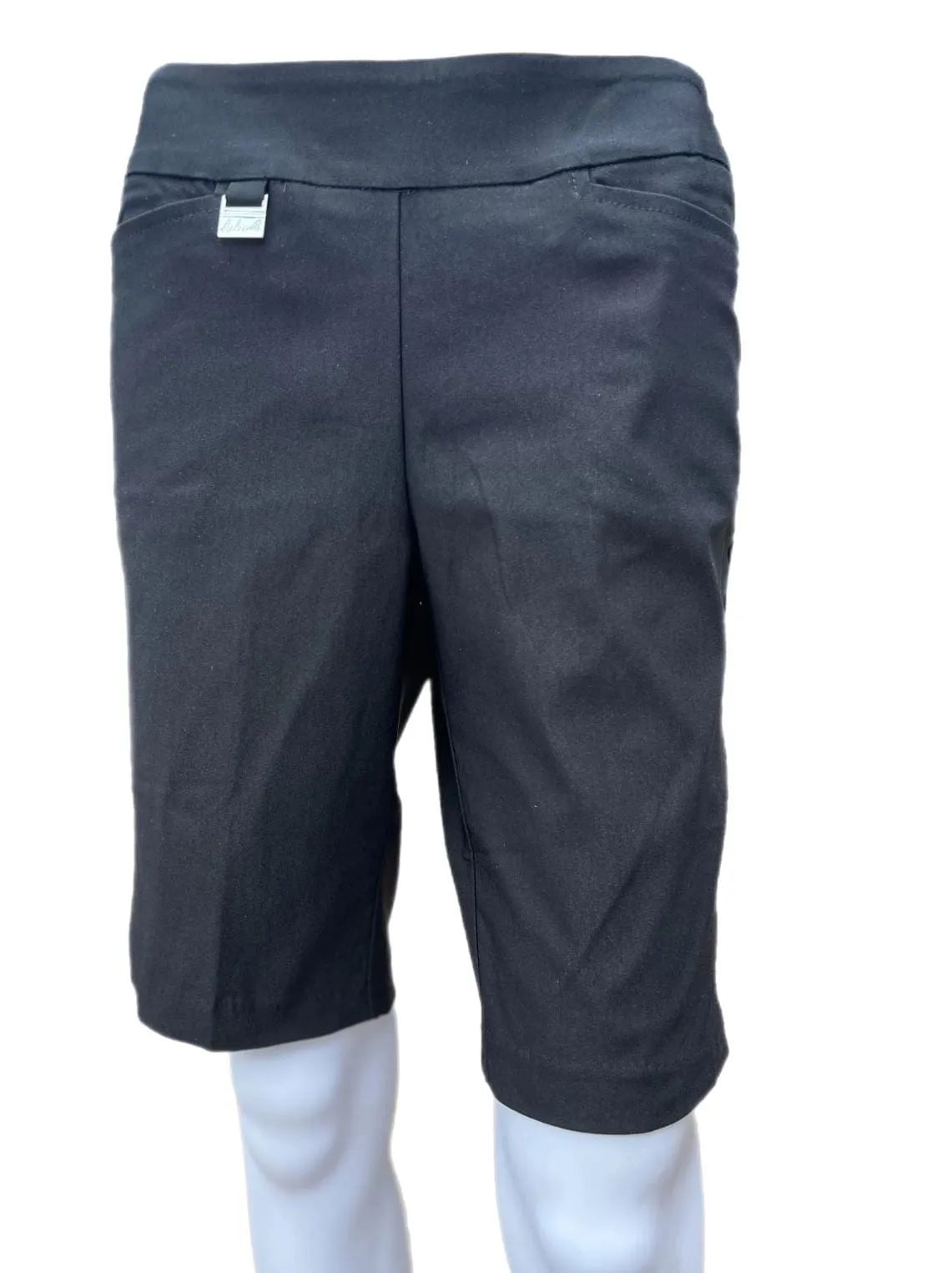 Black Bangladine 10" Inseam Bermuda Shorts