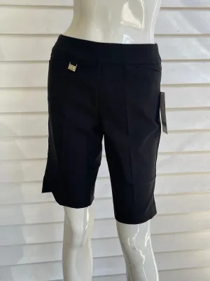 Black Bangladine 10" Inseam Bermuda Shorts