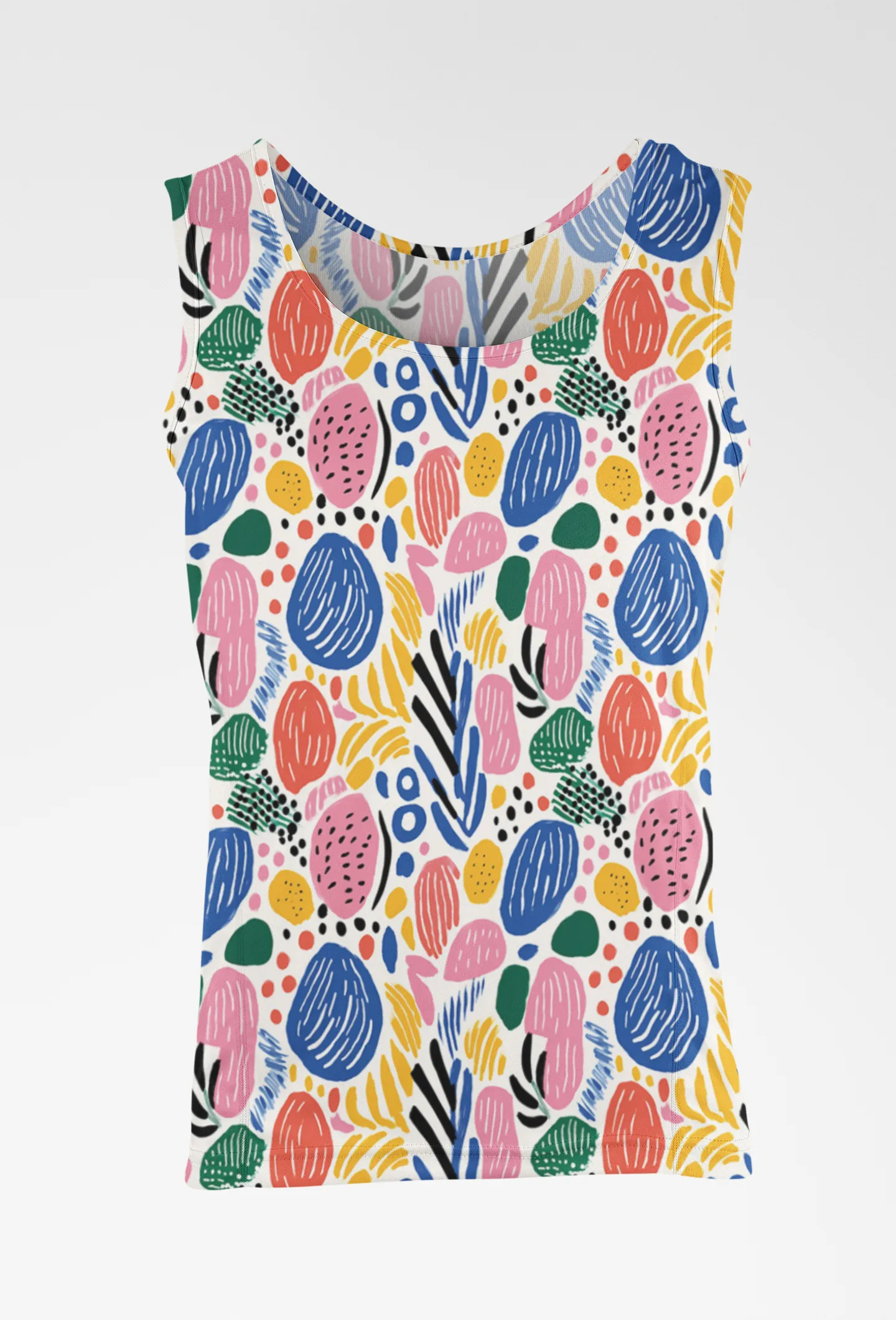 Bloom-Inspired Women's Trendy Print Tank Top