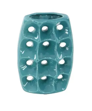 Blue Ceramic Modern Vase