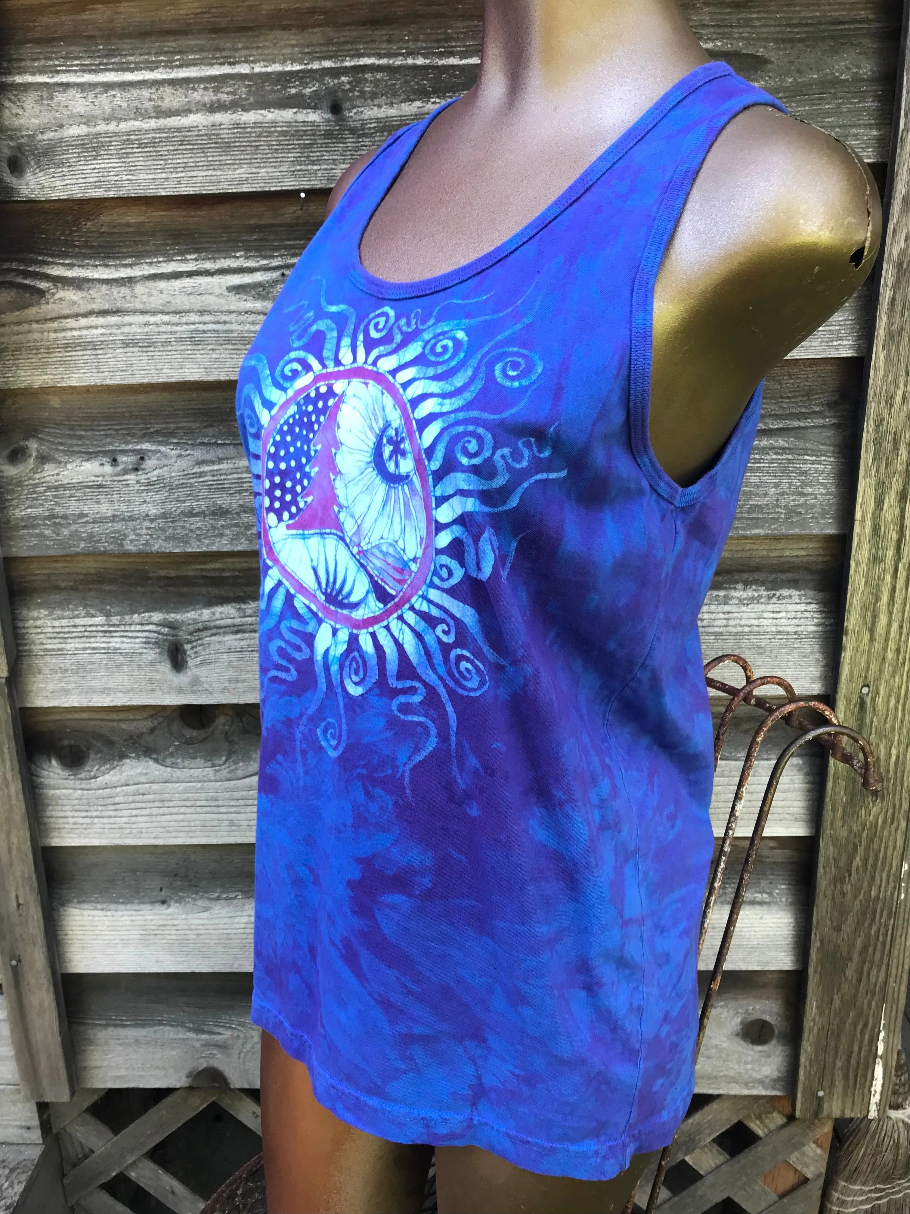 Blue Moon Purple Mountains Tank Top - Unisex Sizing 2X ONLY