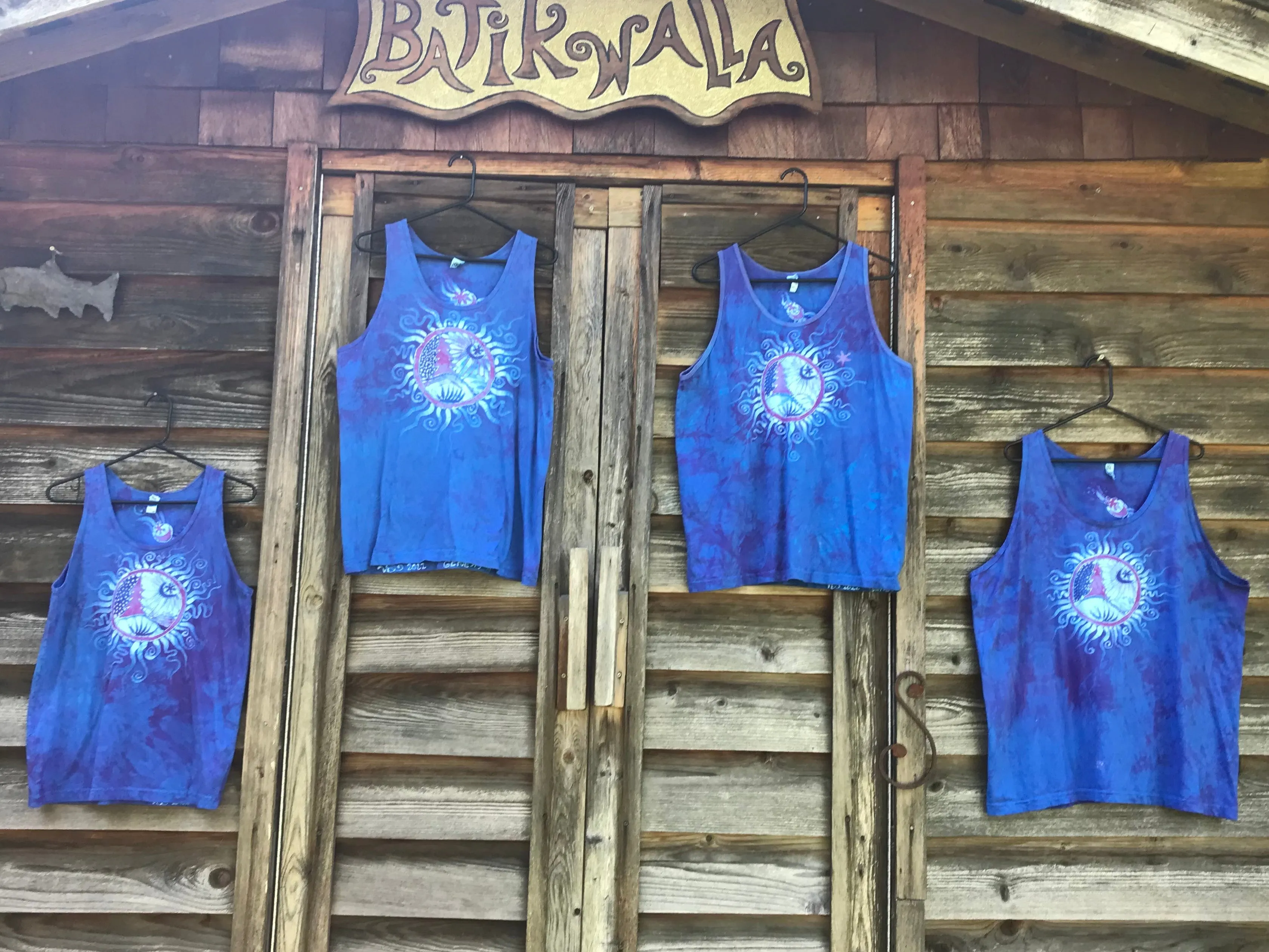 Blue Moon Purple Mountains Tank Top - Unisex Sizing 2X ONLY