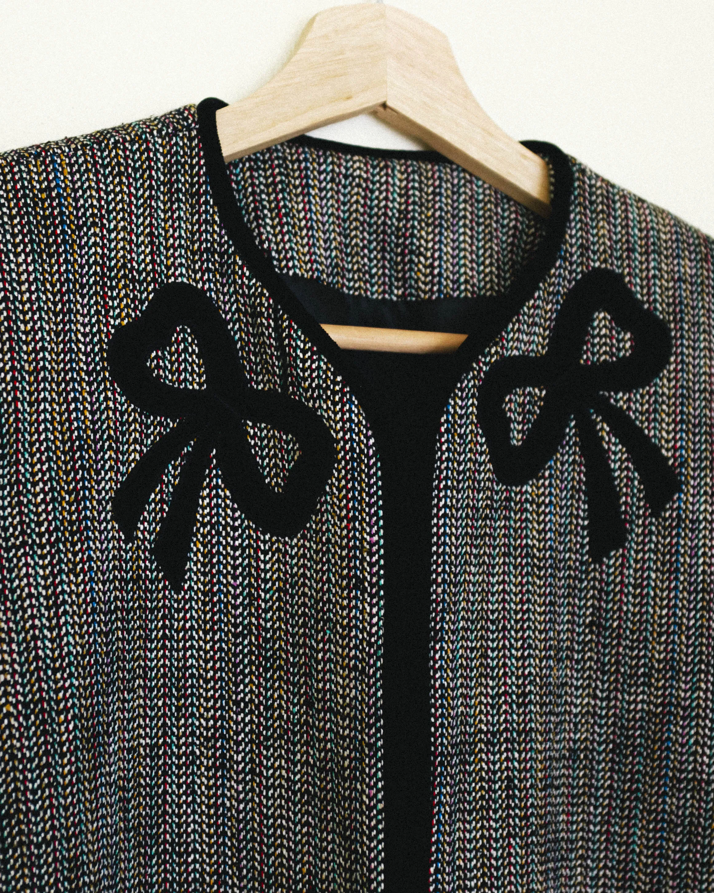 Bow Tweed Jacket
