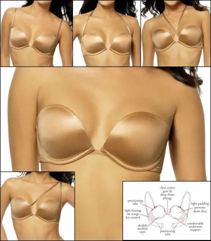 BT 005 PLUNGE STRAPLESS BRA