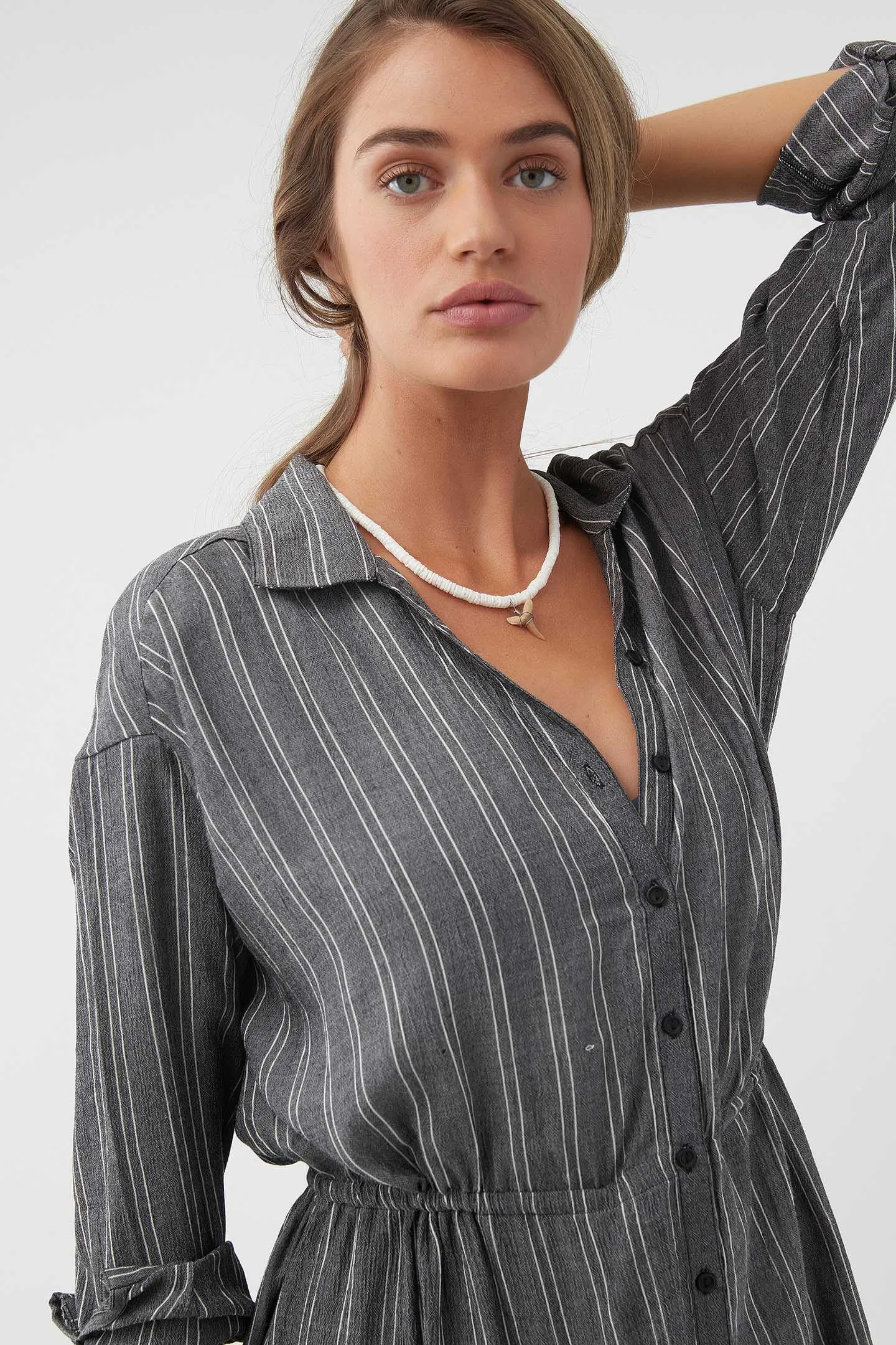 CAMI STRIPE COVER-UP