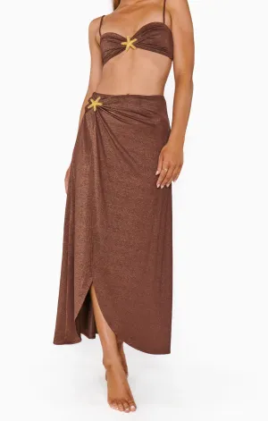 Cinnamon Shimmer Cyprus Sarong