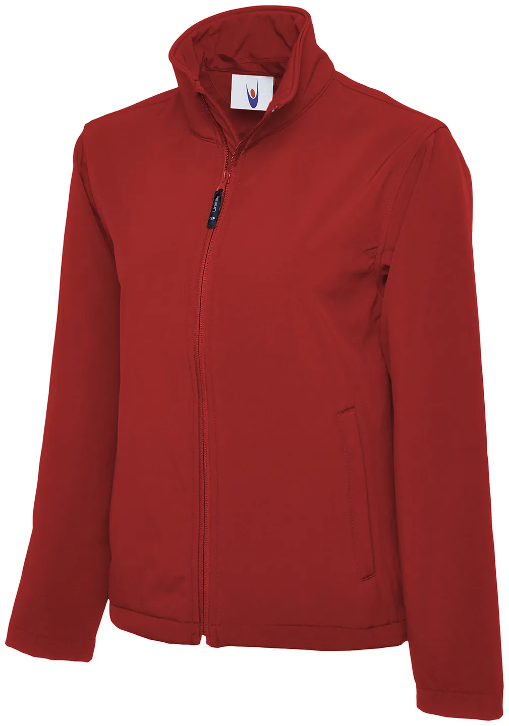 Classic Full Zip Soft Shell Jacket | Red