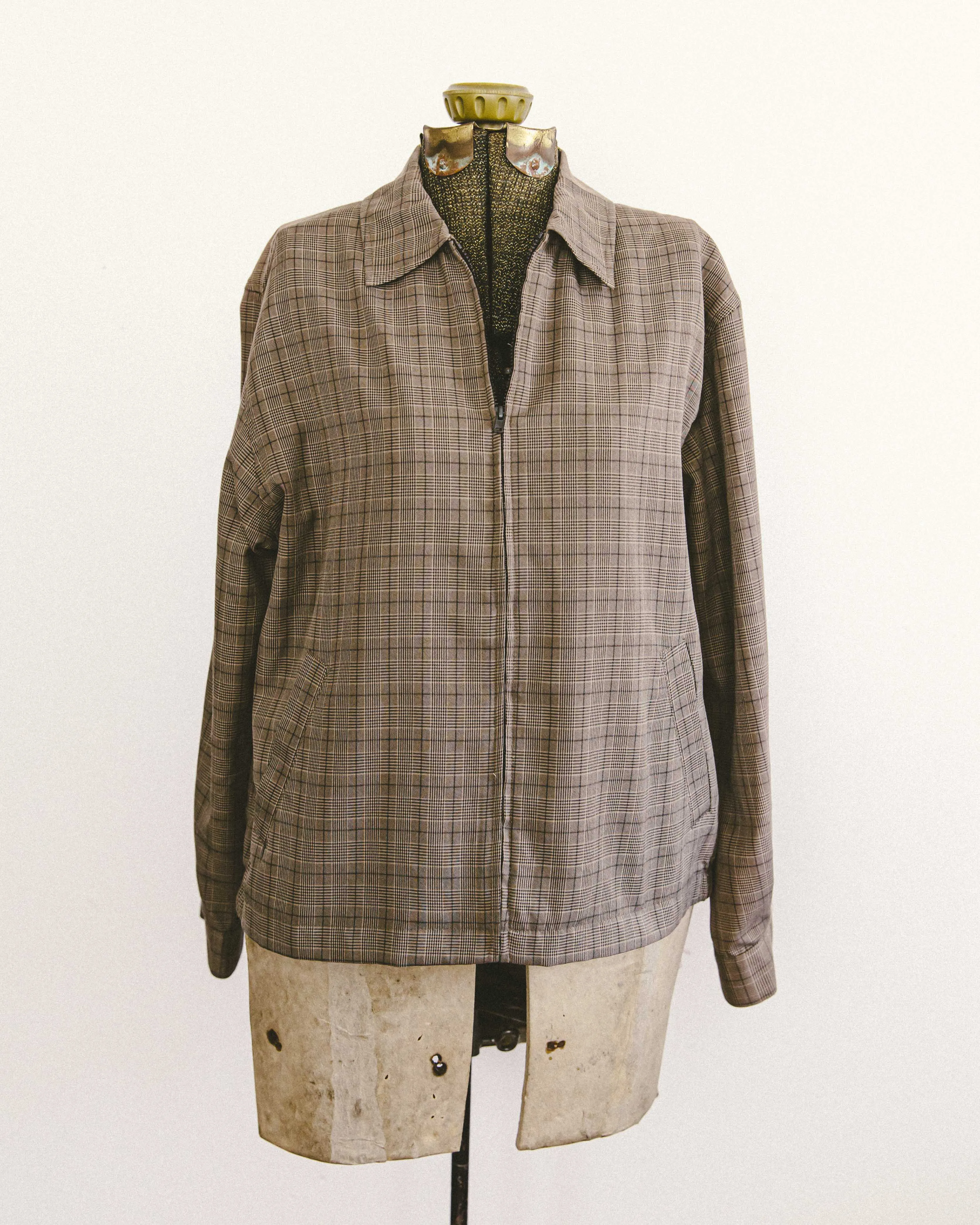 Cocoa Plaid Jacket