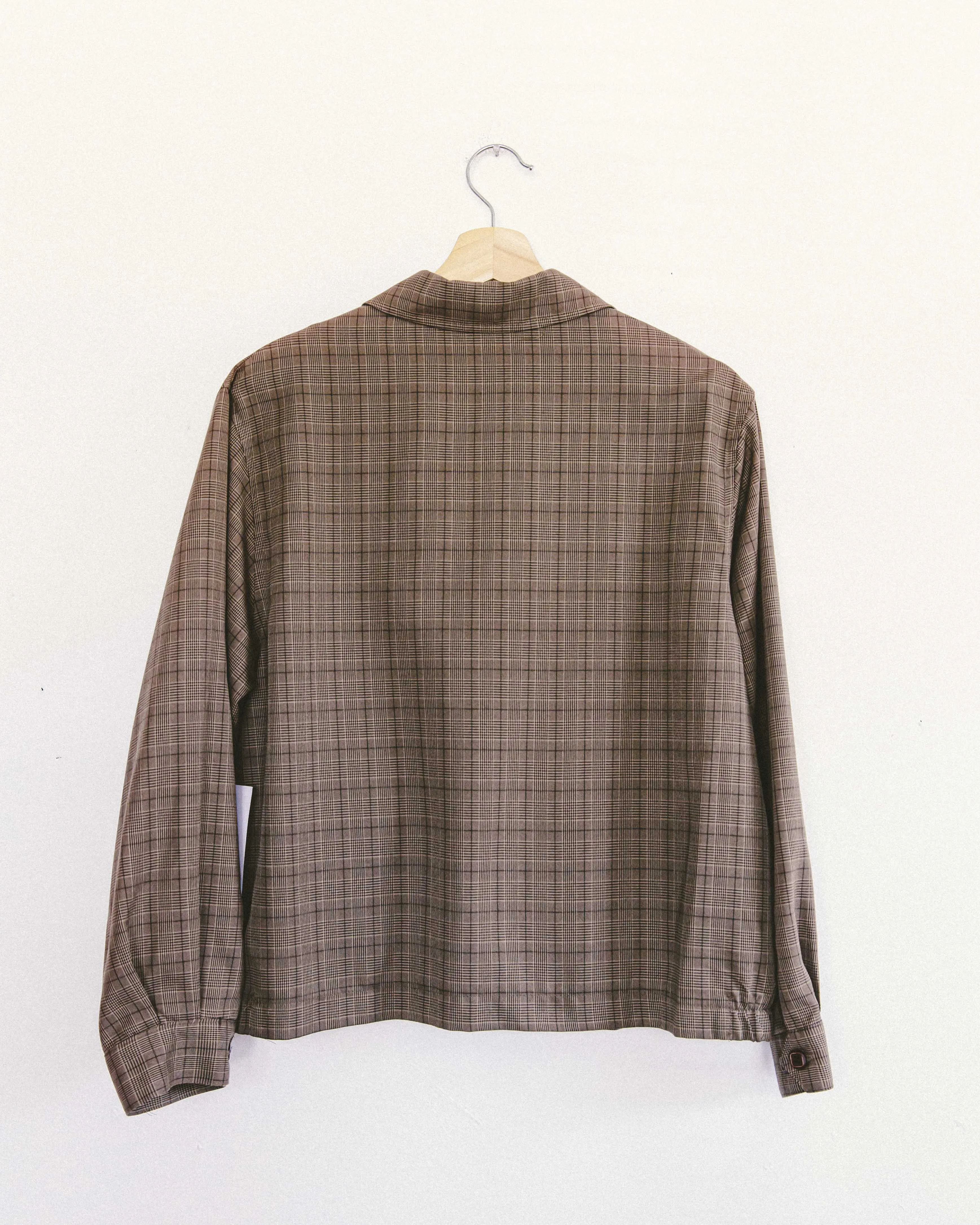 Cocoa Plaid Jacket