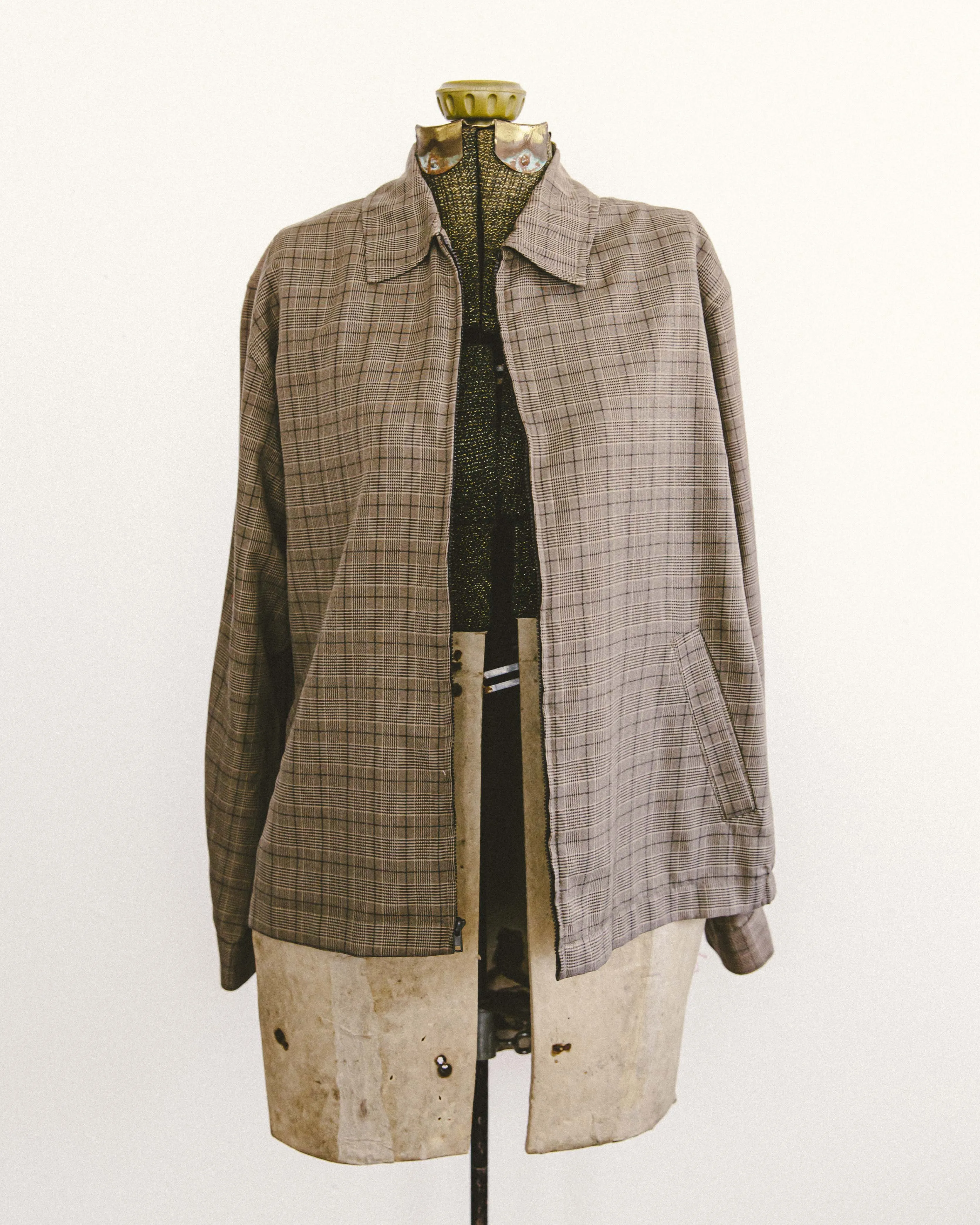 Cocoa Plaid Jacket