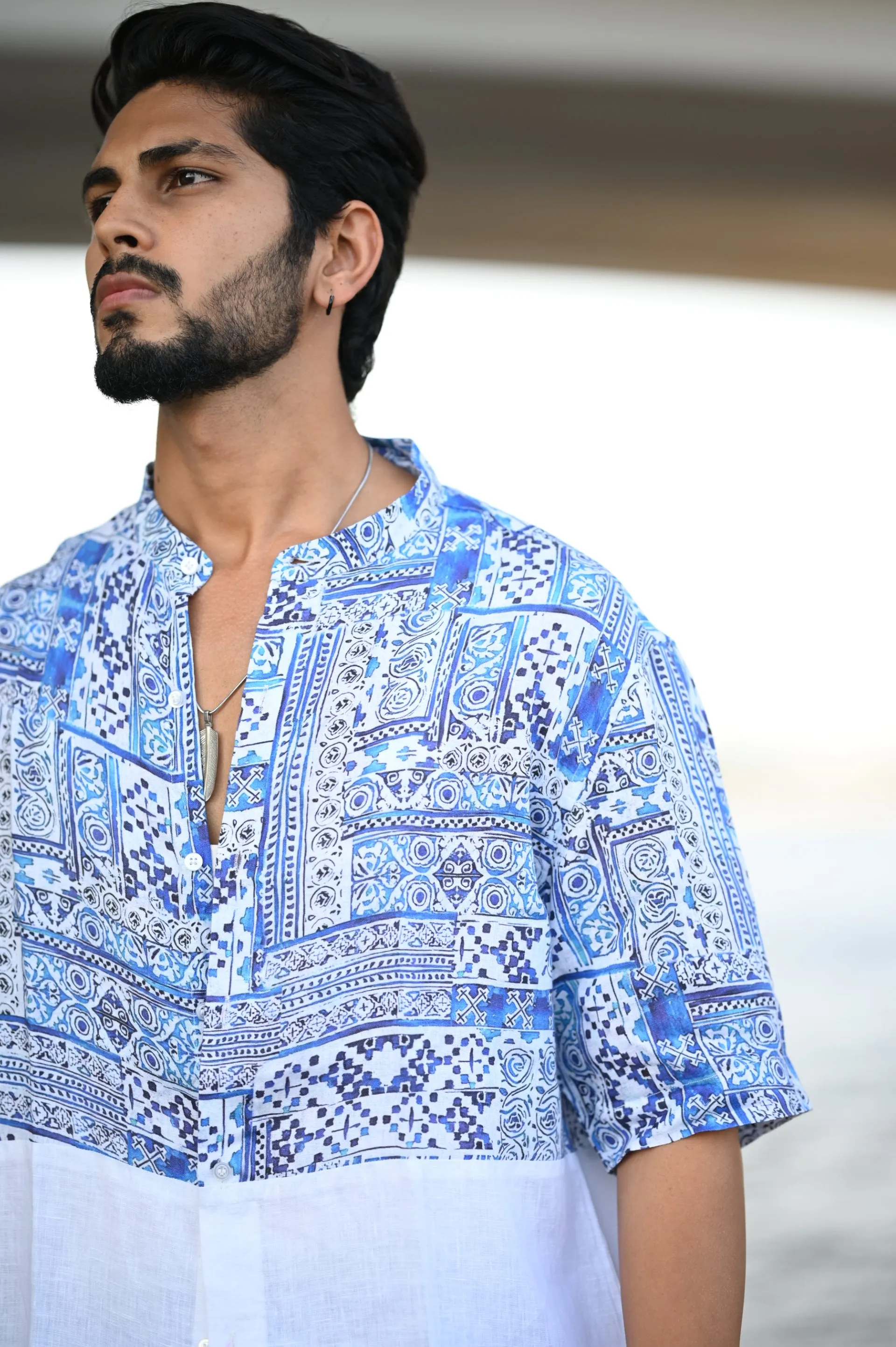 Cool Cordial (Pure Linen Shirt)  AddysForMen