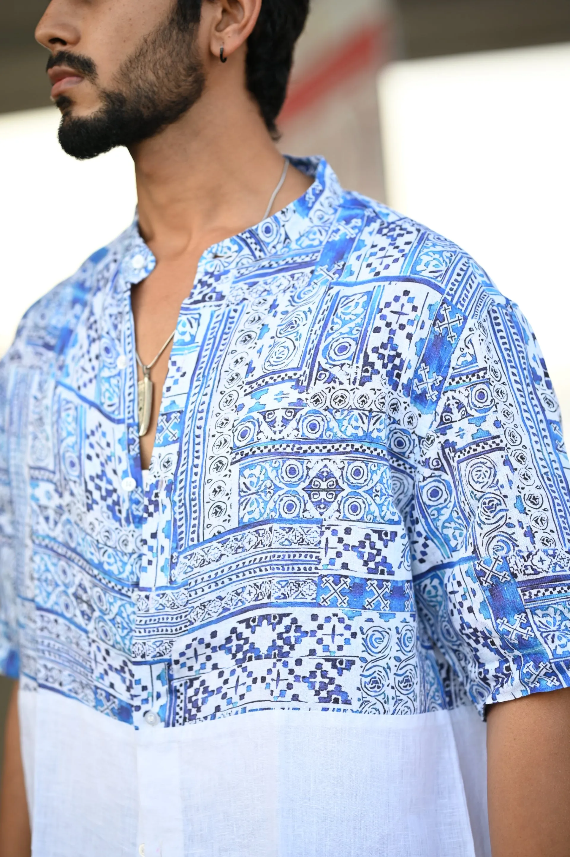 Cool Cordial (Pure Linen Shirt)  AddysForMen