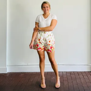 Cori Floral Shorts