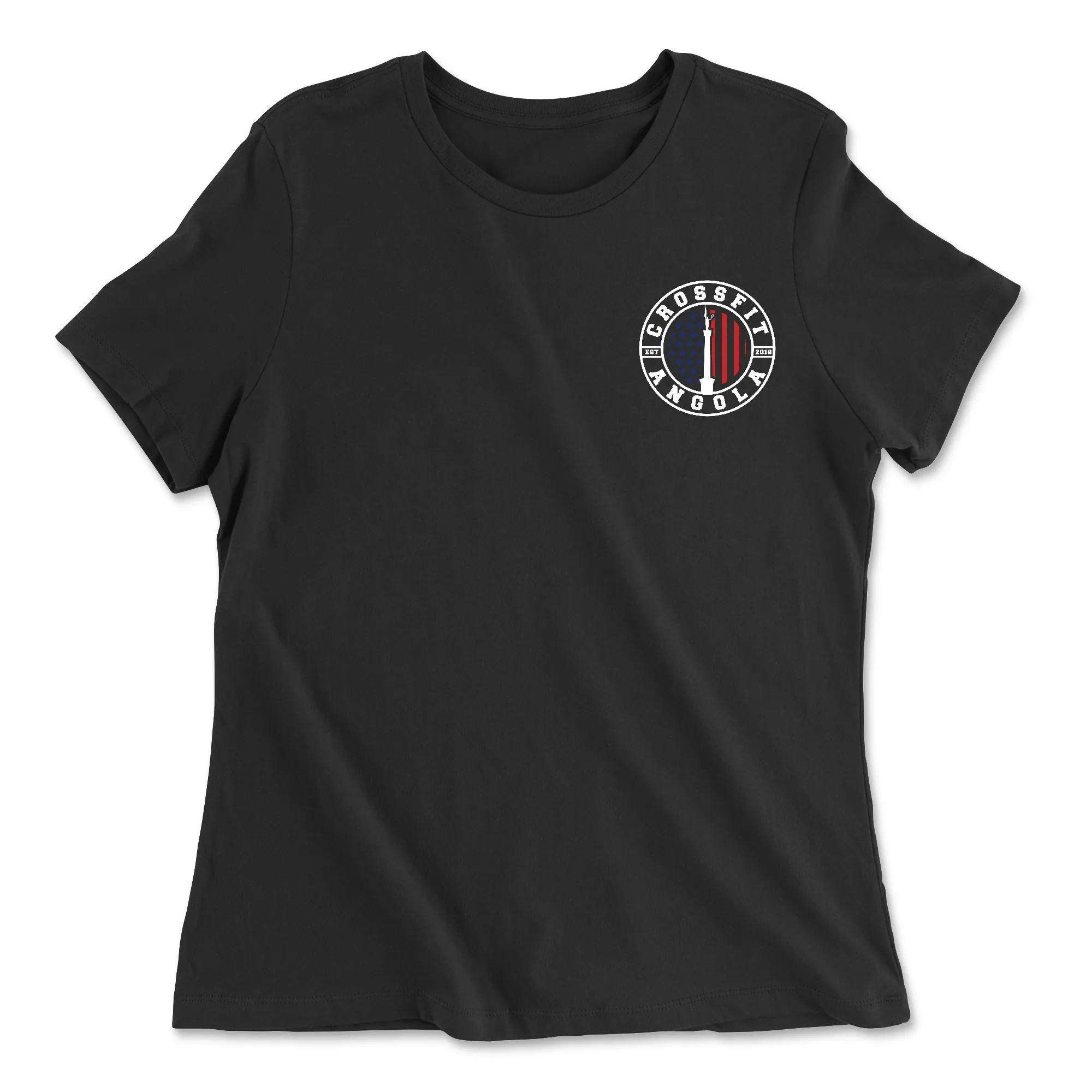 CrossFit Angola Pocket Women's Relaxed Jersey T-Shirt