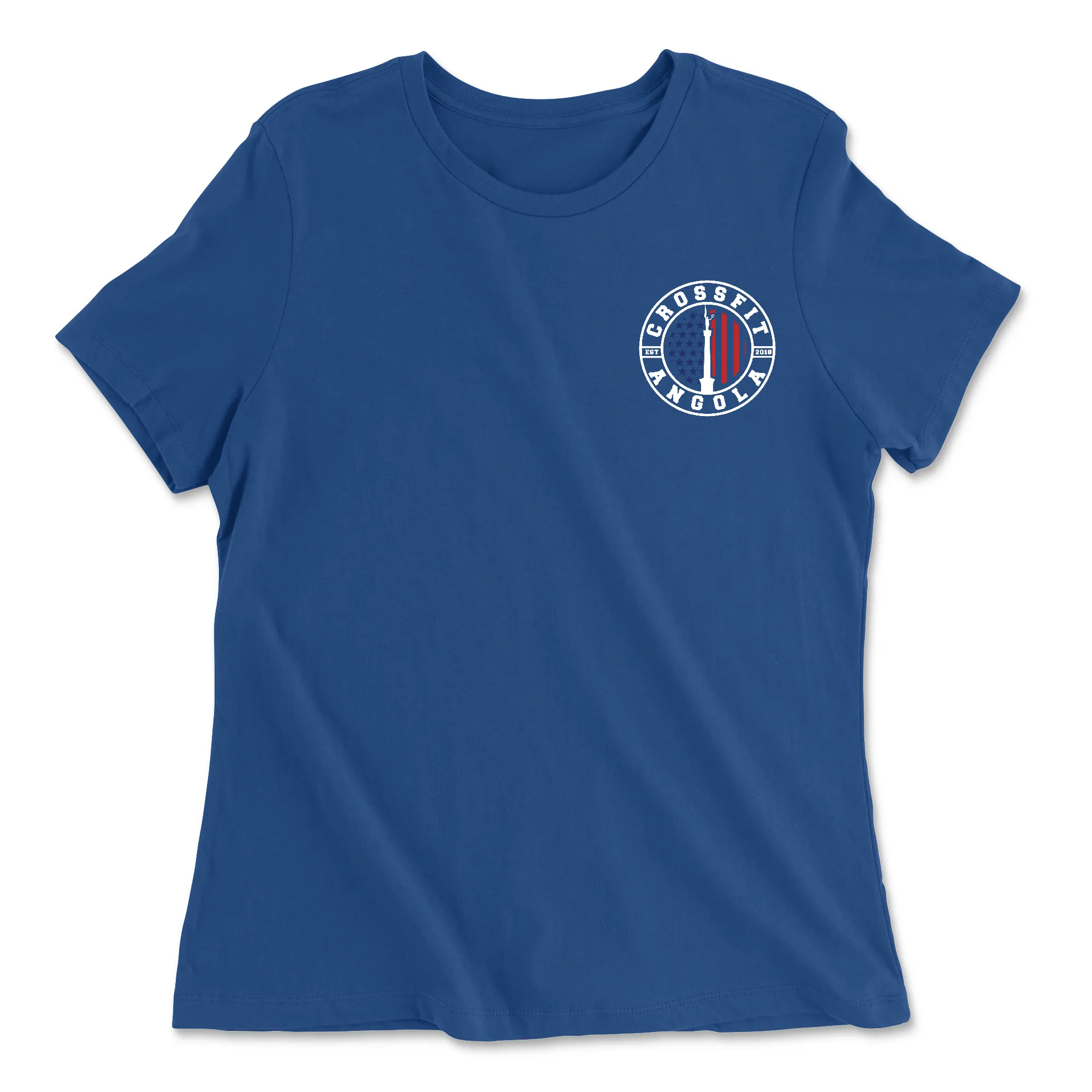 CrossFit Angola Pocket Women's Relaxed Jersey T-Shirt