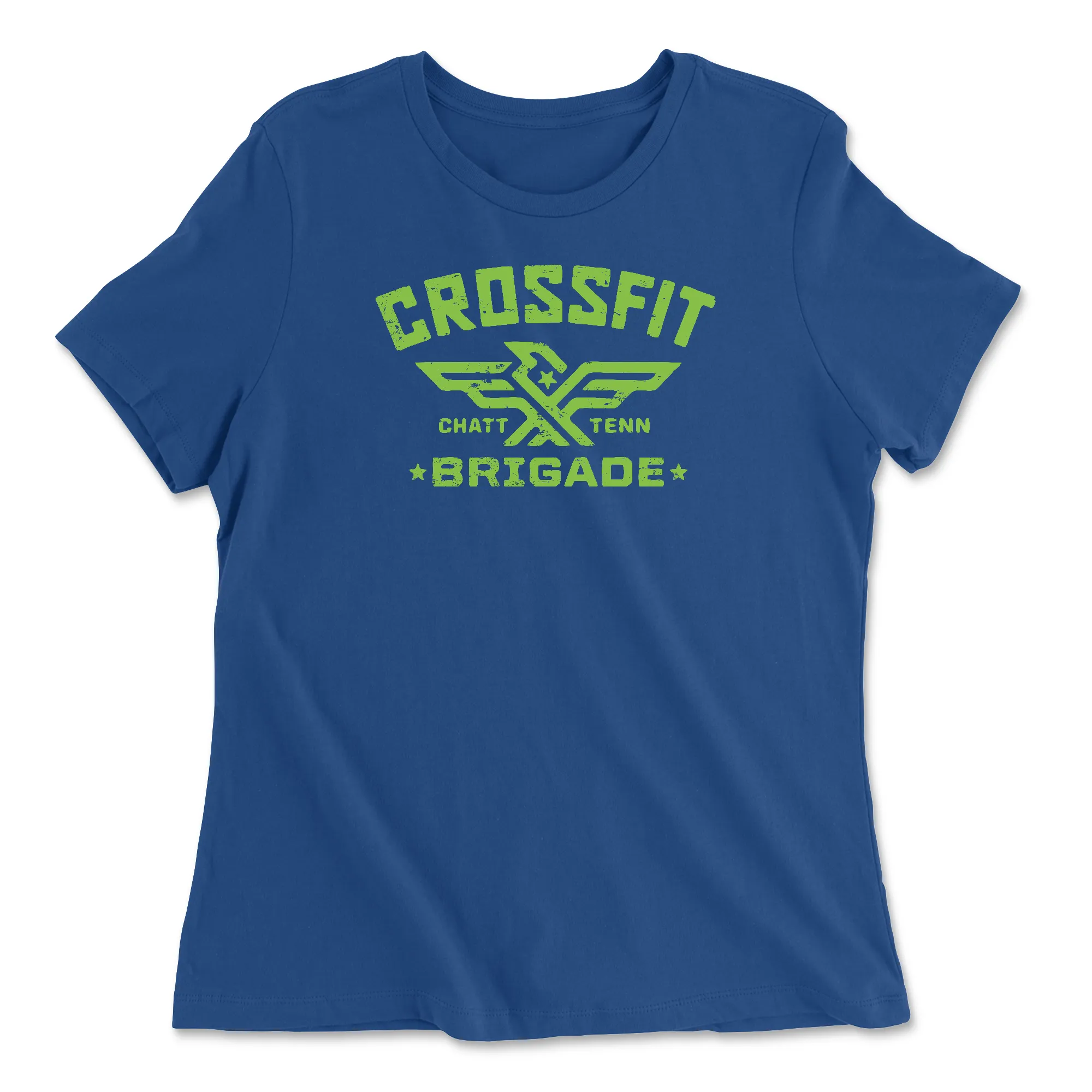 CrossFit Brigade Peridot Green Womens - Relaxed Jersey T-Shirt