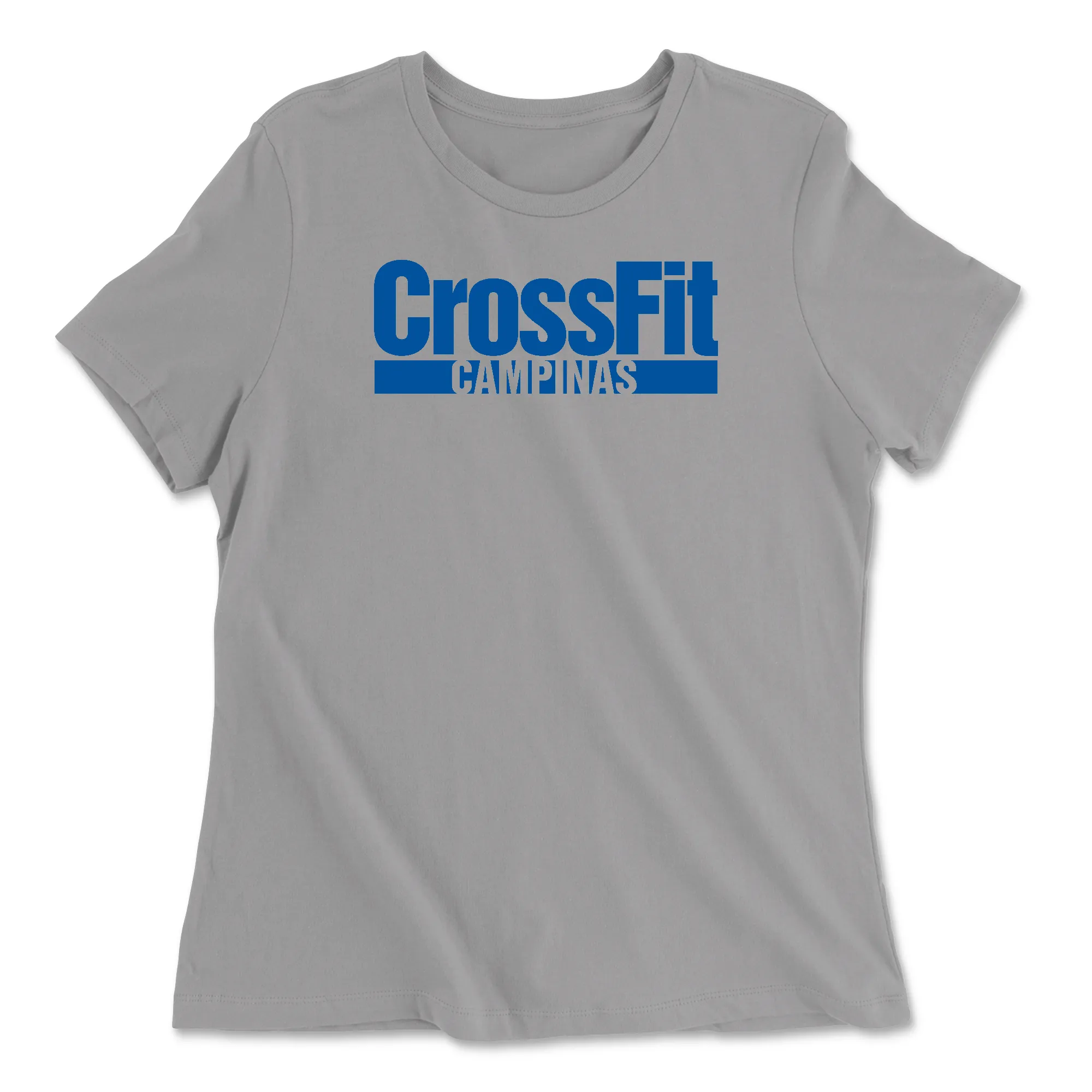 CrossFit Campinas Blue Womens - Relaxed Jersey T-Shirt