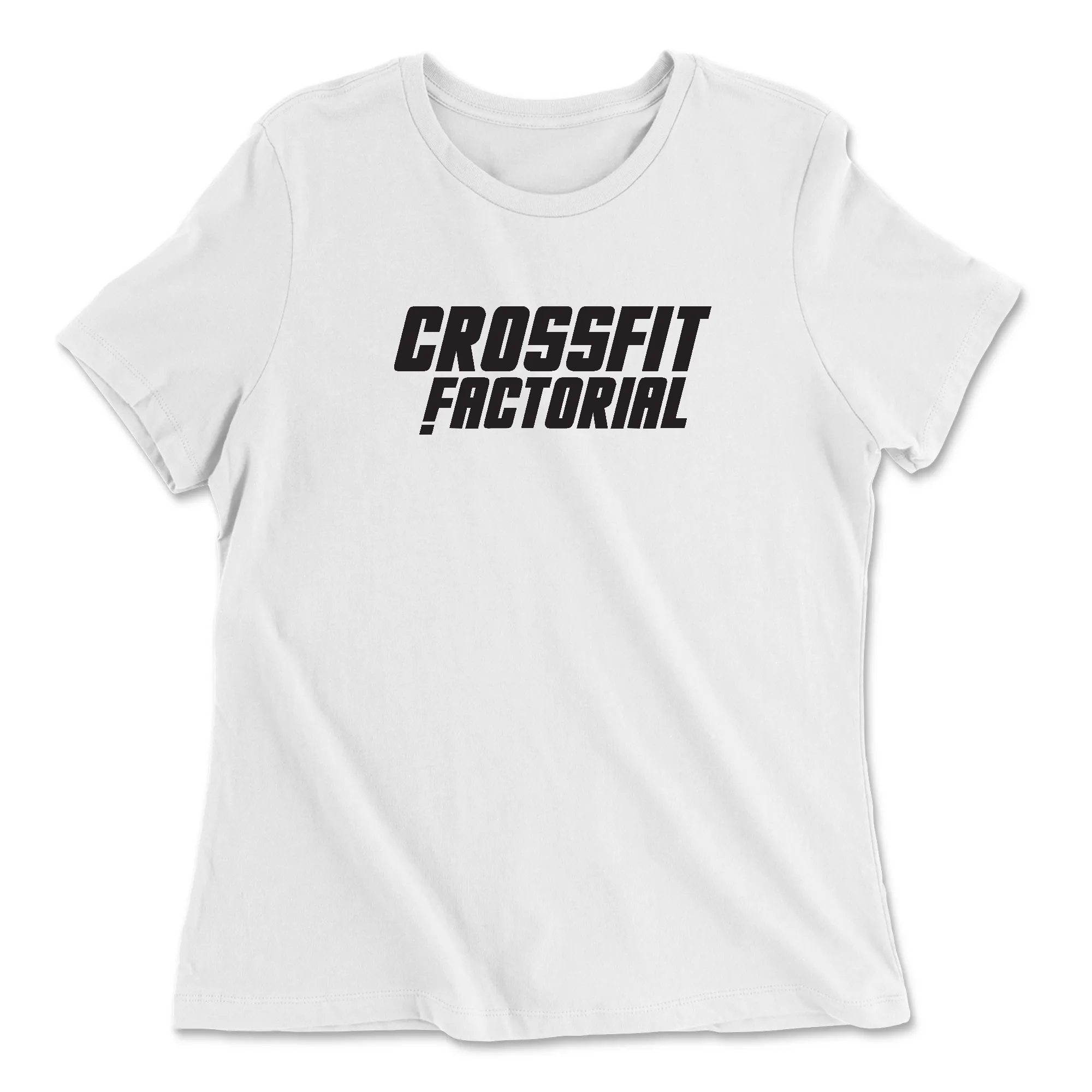 CrossFit Factorial One Color Womens - Relaxed Jersey T-Shirt