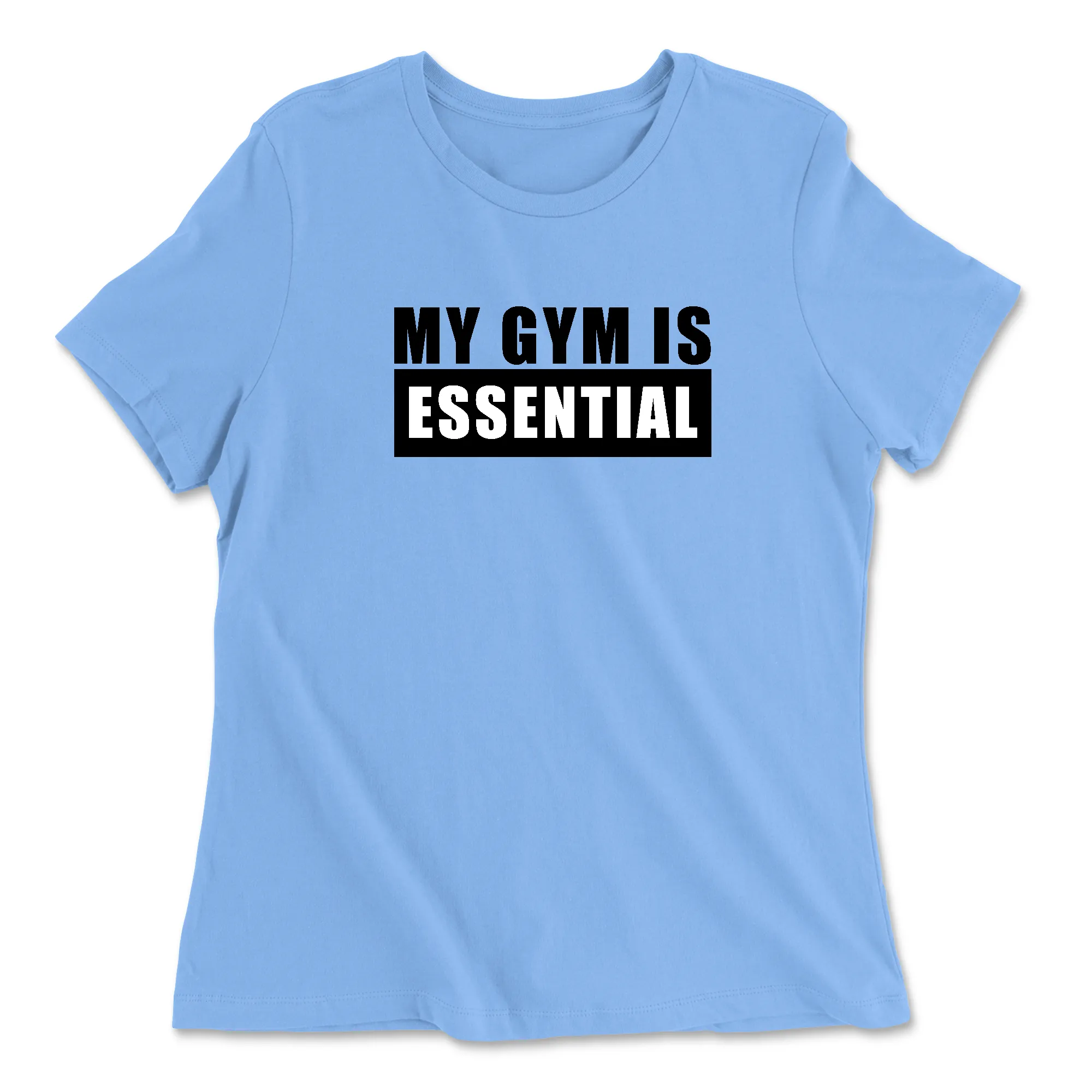CrossFit Italian Village My Gym Is Essential Womens - Relaxed Jersey T-Shirt