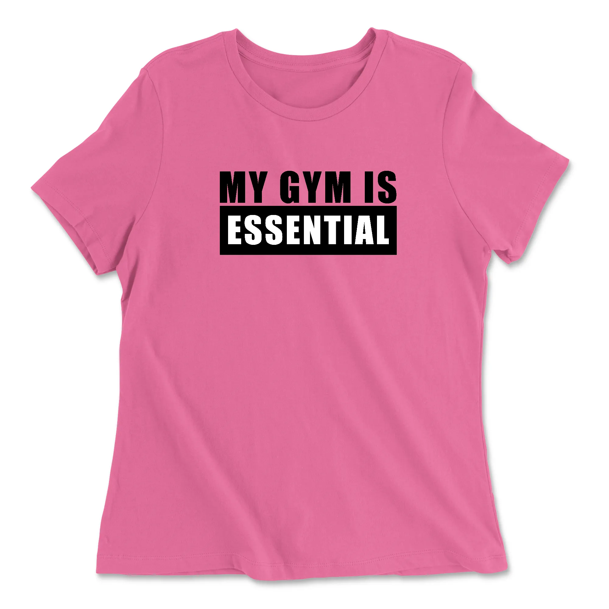 CrossFit Italian Village My Gym Is Essential Womens - Relaxed Jersey T-Shirt