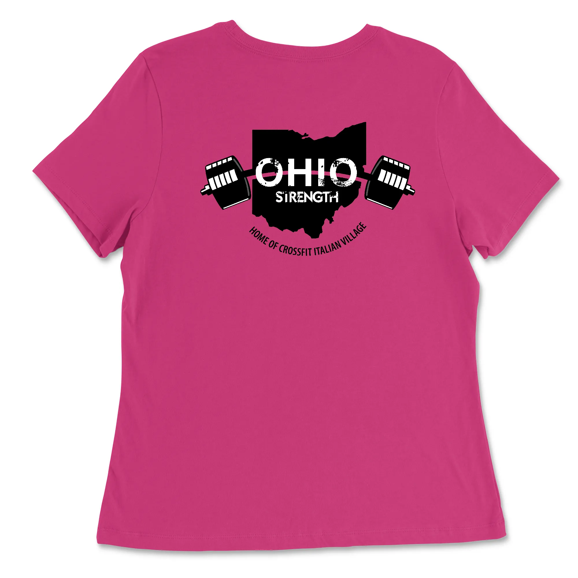CrossFit Italian Village My Gym Is Essential Womens - Relaxed Jersey T-Shirt