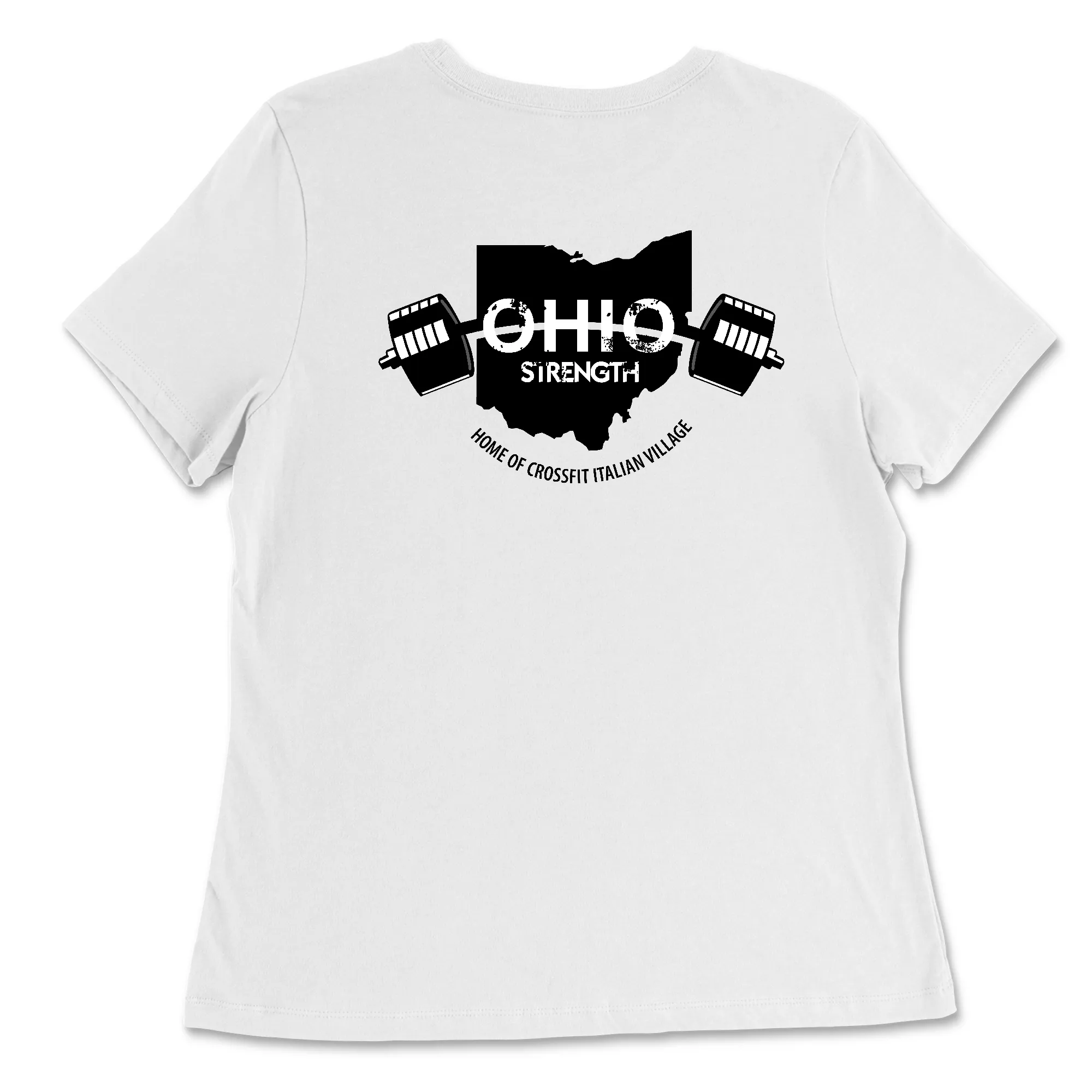 CrossFit Italian Village My Gym Is Essential Womens - Relaxed Jersey T-Shirt