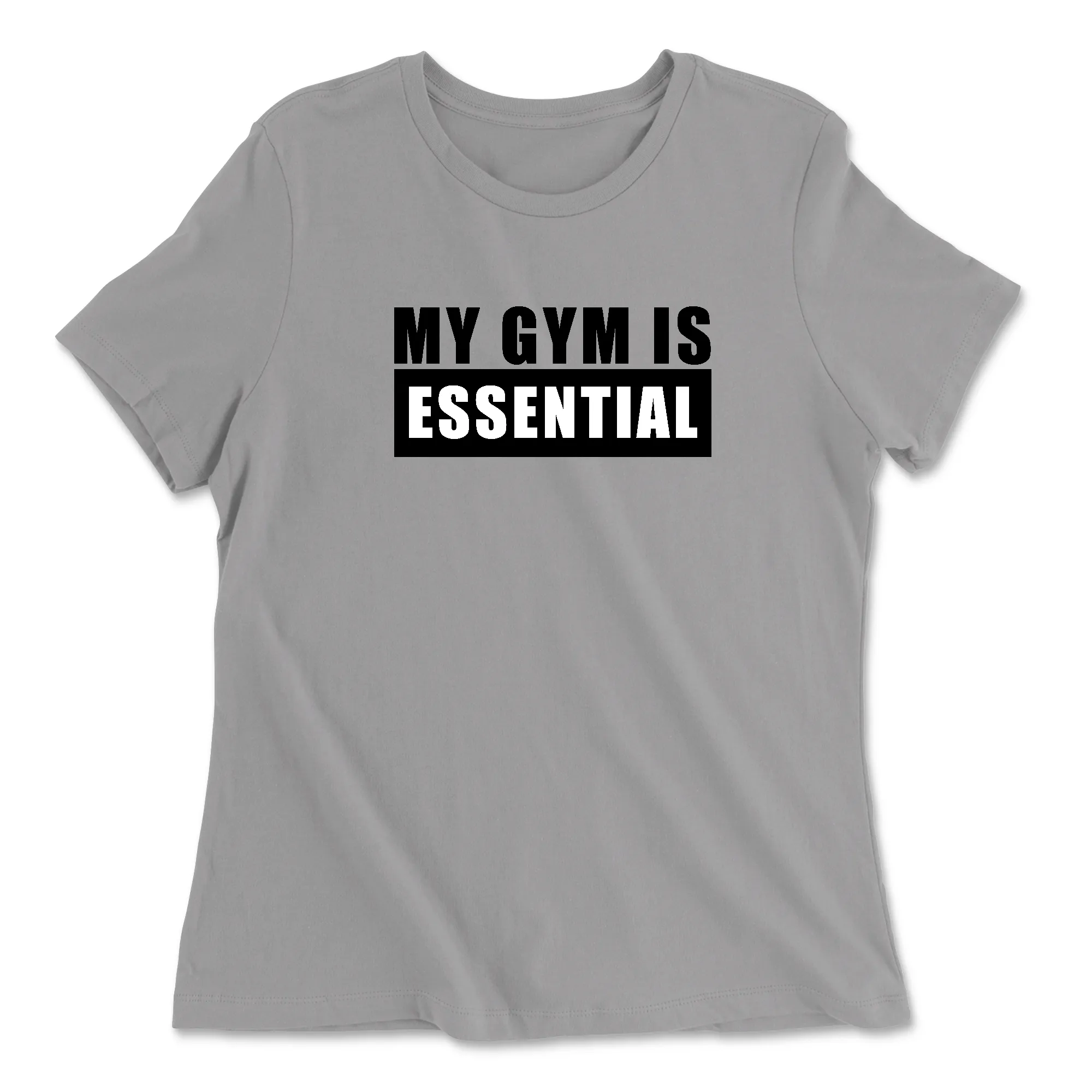 CrossFit Italian Village My Gym Is Essential Womens - Relaxed Jersey T-Shirt