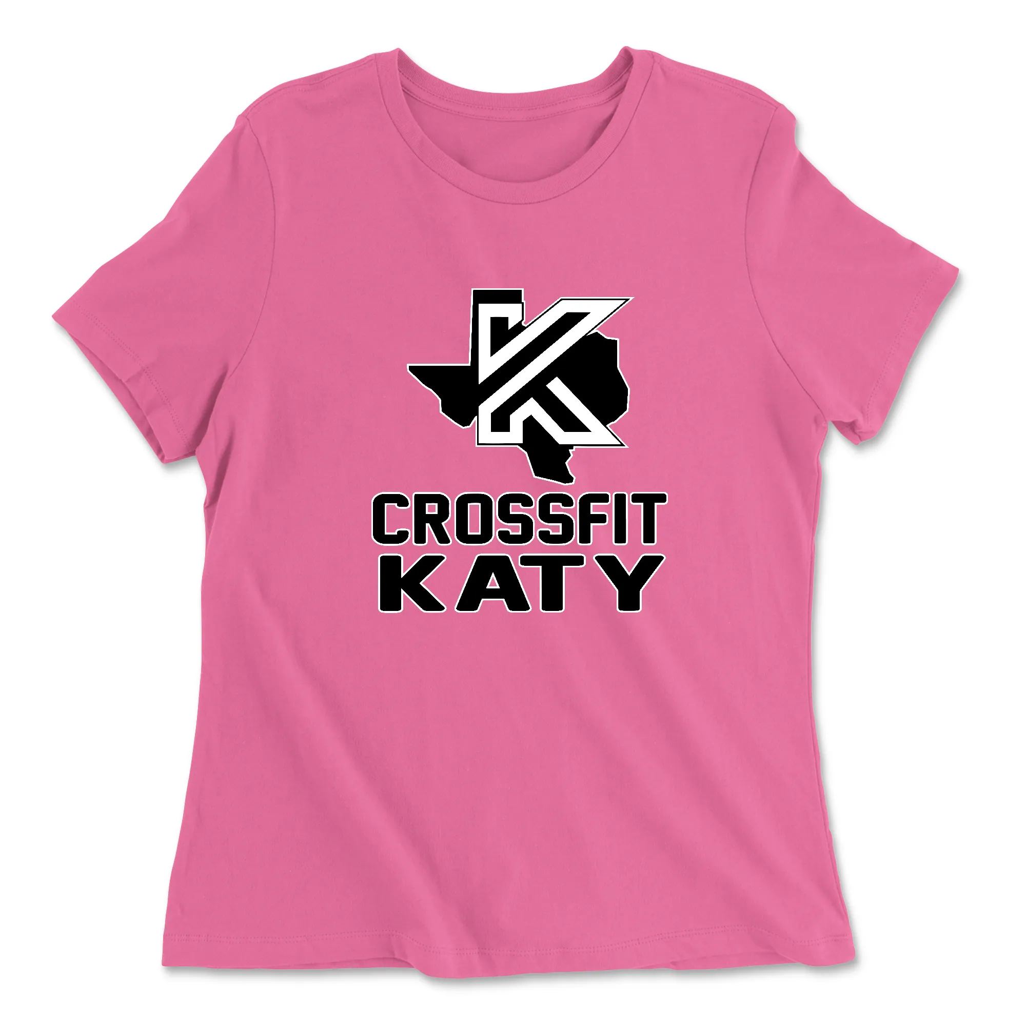 CrossFit Katy Standard Womens - Relaxed Jersey T-Shirt