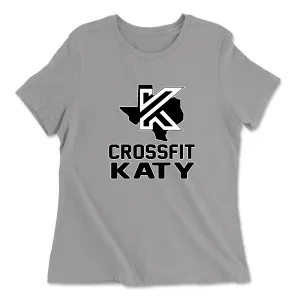 CrossFit Katy Standard Womens - Relaxed Jersey T-Shirt