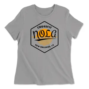 CrossFit NOLA Paradise Womens - Relaxed Jersey T-Shirt