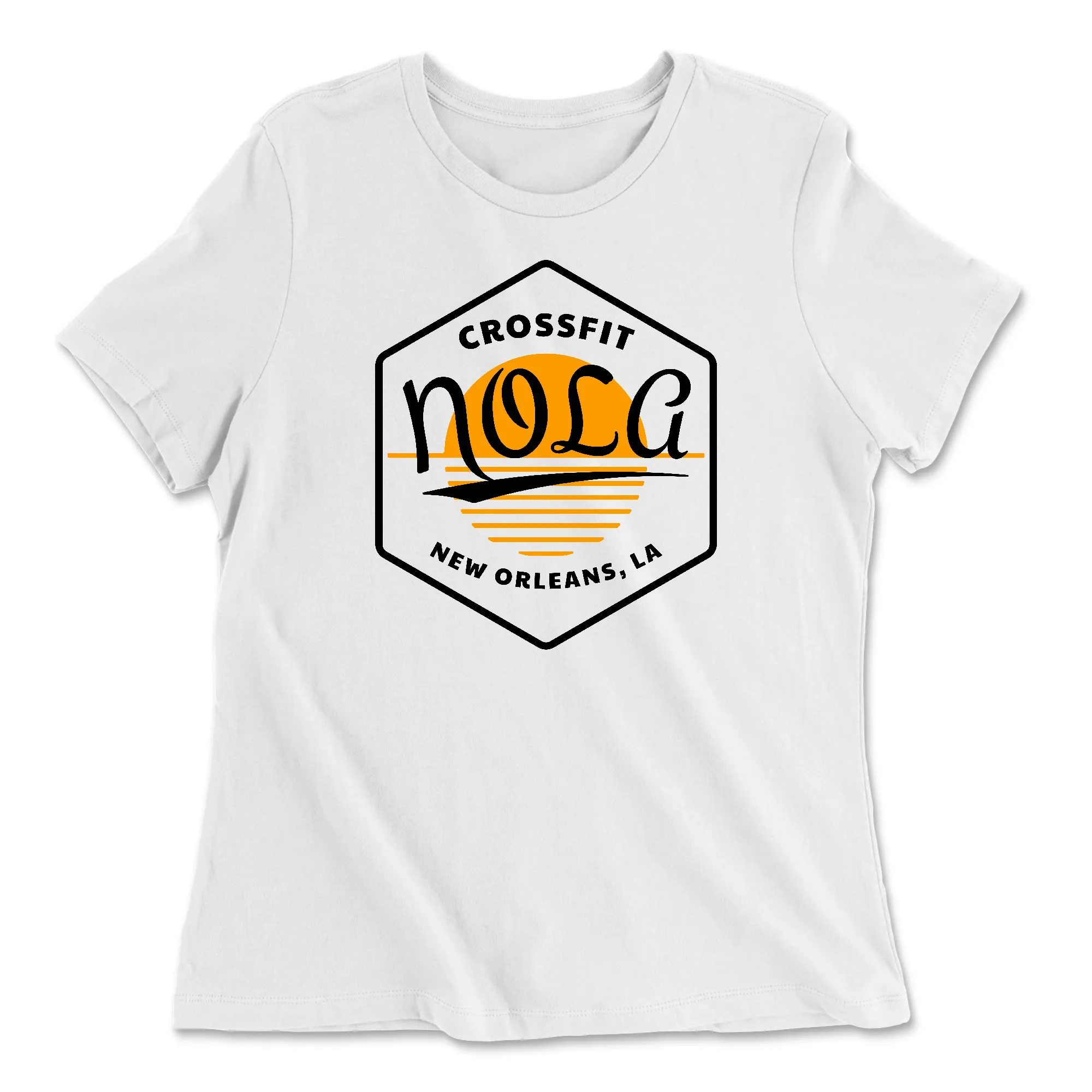 CrossFit NOLA Paradise Womens - Relaxed Jersey T-Shirt