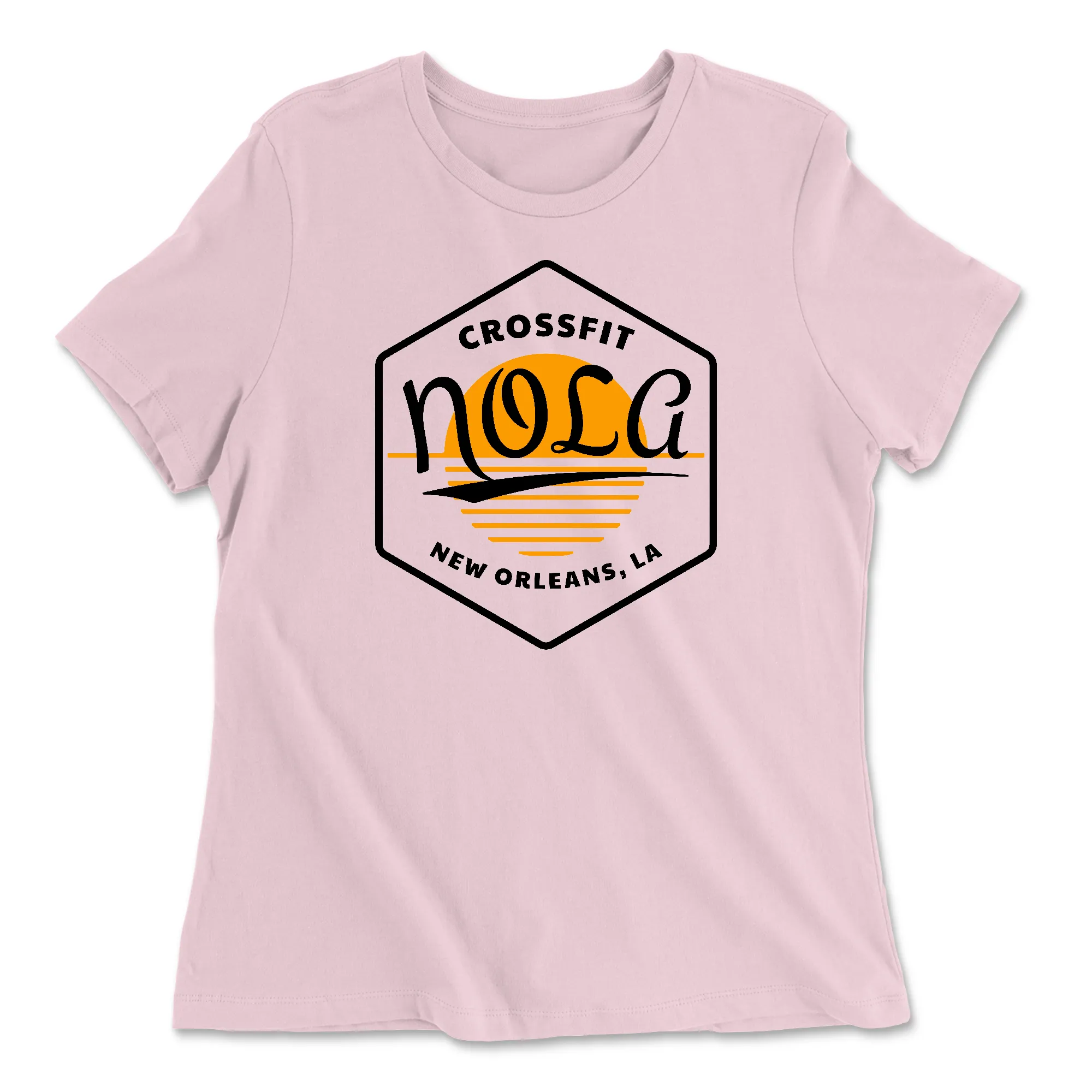 CrossFit NOLA Paradise Womens - Relaxed Jersey T-Shirt
