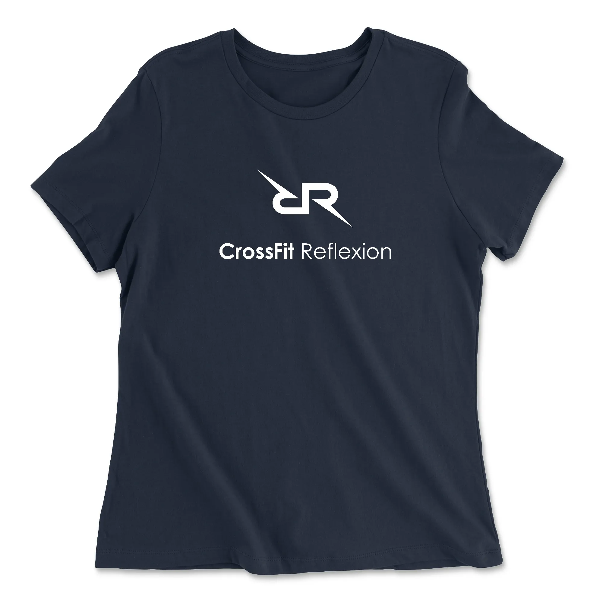 CrossFit Reflexion Standard White Womens - Relaxed Jersey T-Shirt