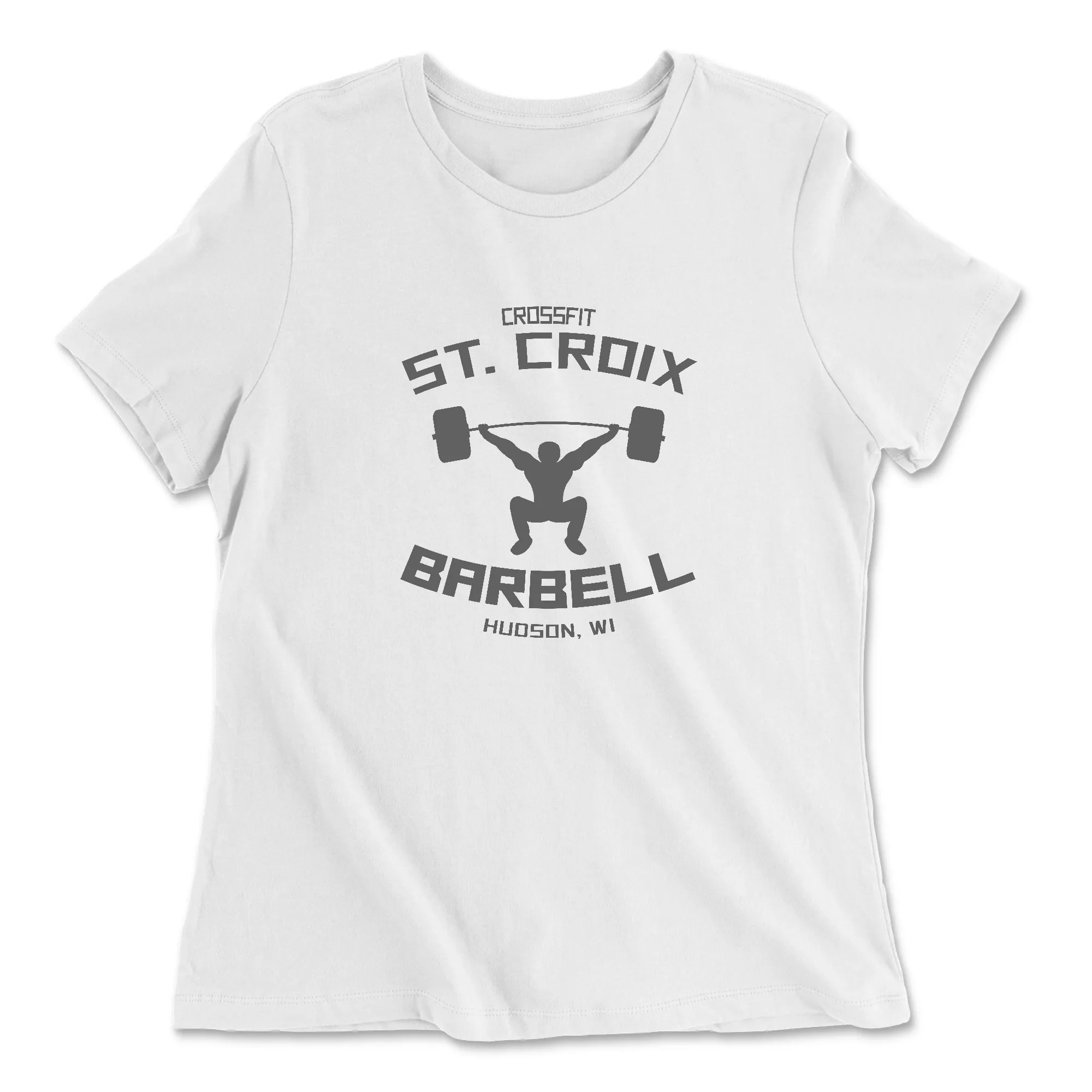 CrossFit St. Croix Barbell Womens - Relaxed Jersey T-Shirt