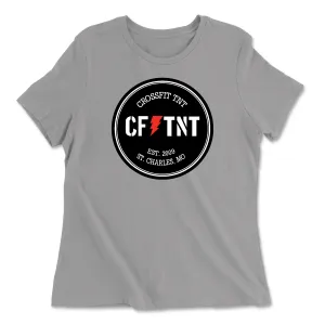 CrossFit TNT - Badge Women's Relaxed Jersey T-Shirt