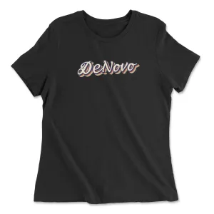 DeNovo CrossFit Cursive Womens - Relaxed Jersey T-Shirt